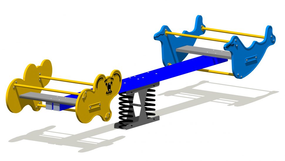 Double See Saw - Island Recreation